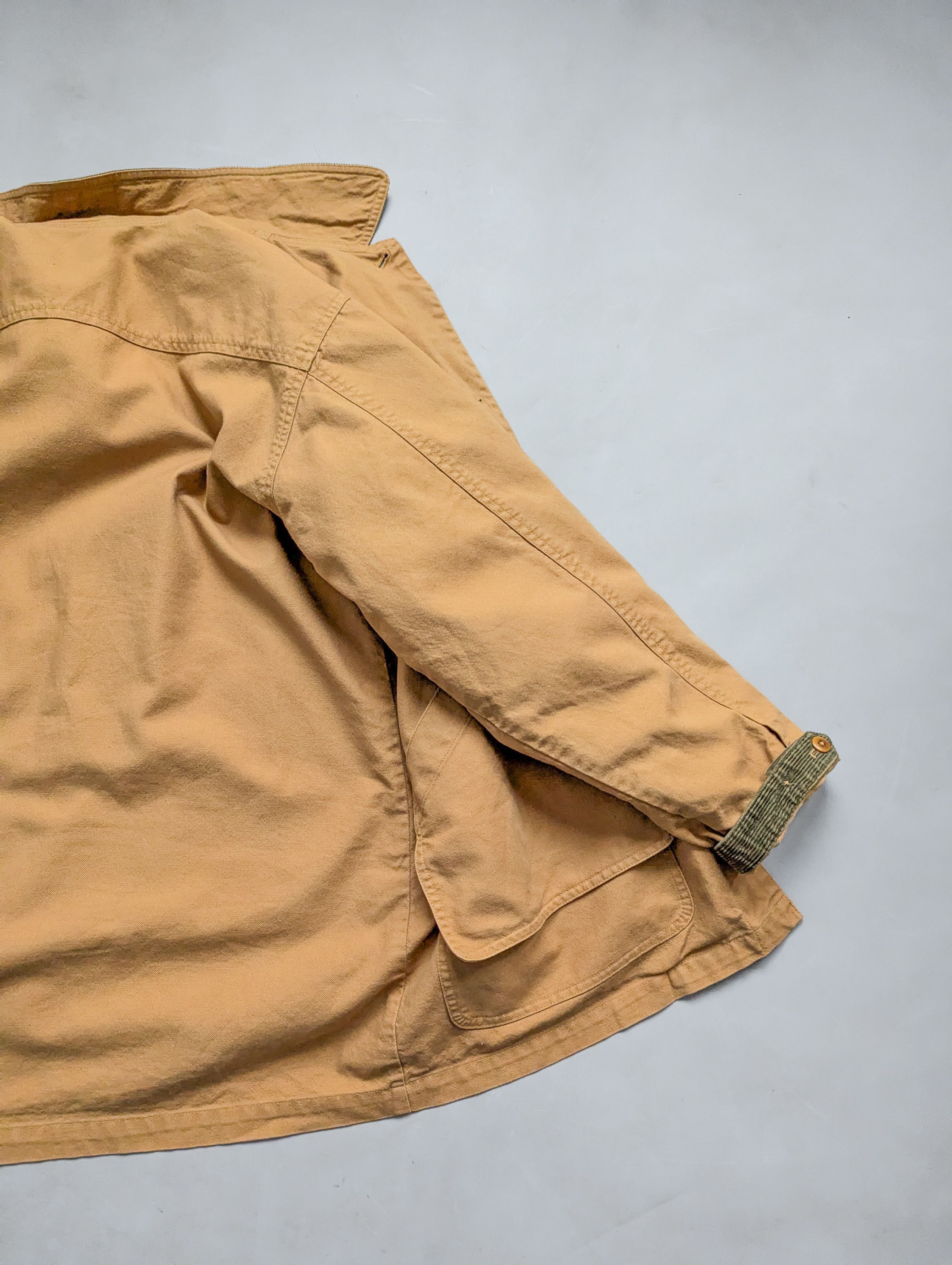 L.L. Bean × Vintage Vintage 90’ L.L. Chore Jacket + Lining Brown Denim Lined Size M / US 6-8 / IT 42-44 - 9 Thumbnail