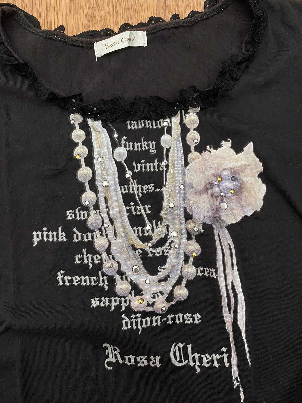 If Six Was Nine Rosa cheri necklace poem tee Size L / US 10 / IT 46 - 3 Thumbnail
