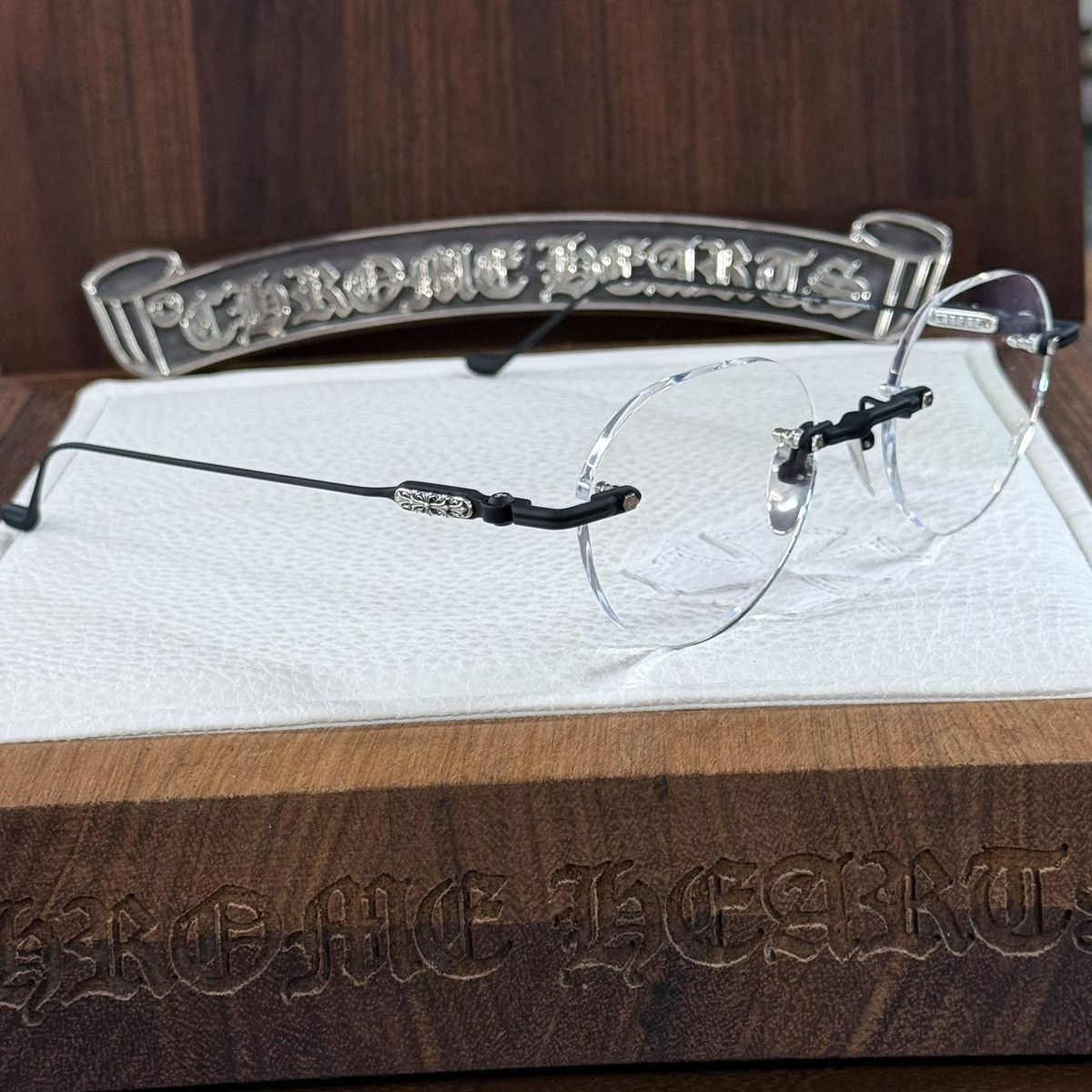 Chrome Hearts Chrome Hearts Soffffffffers I Glasses Size ONE SIZE - 4 Thumbnail
