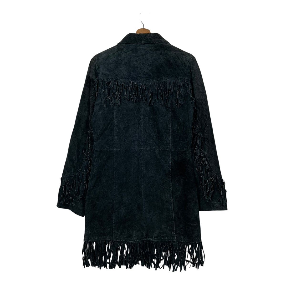 Japanese Brand Japanese Brand Excelled Collection Fringe Suede Jacket Size XS / US 0-2 / IT 36-38 - 7 Thumbnail