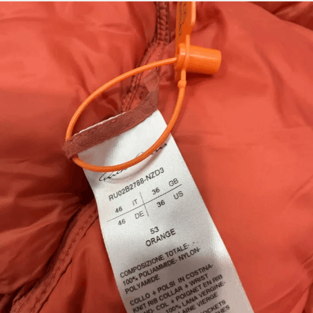 Rick Owens Rick Owens Orange Quilted Puffer Bomber Jacket Size US S / EU 44-46 / 1 - 7 Thumbnail