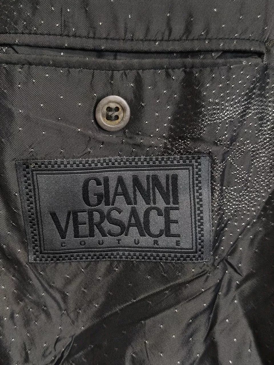 Versace GIANNI VERSACE COUTURE Wool Jacket, SIZE 52 Size 52R - 4 Thumbnail