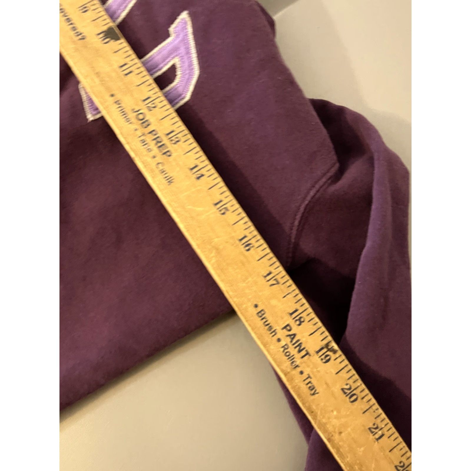 Gap GAP Hoodie Women's Small Purple Logo Pullover Hooded Long Sleeve Activewear Size S / US 4 / IT 40 - 5 Thumbnail