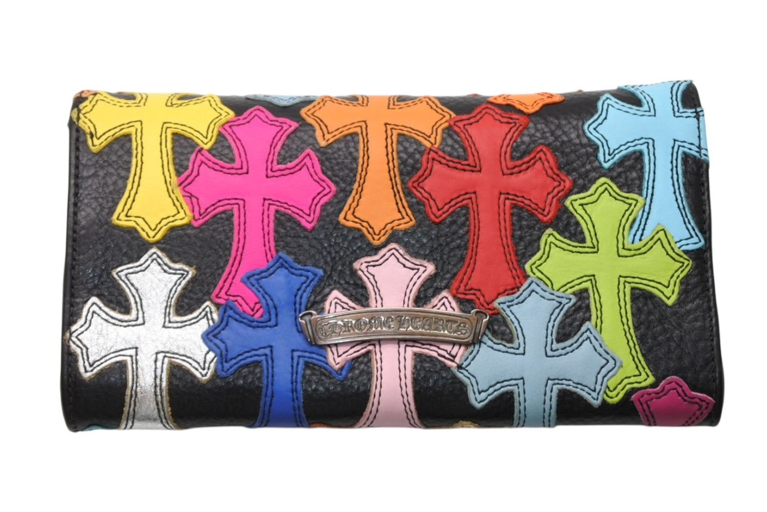 Chrome Hearts Chrome Hearts Cemetery Cross Patch Judy Wallet Size ONE SIZE - 2 Thumbnail