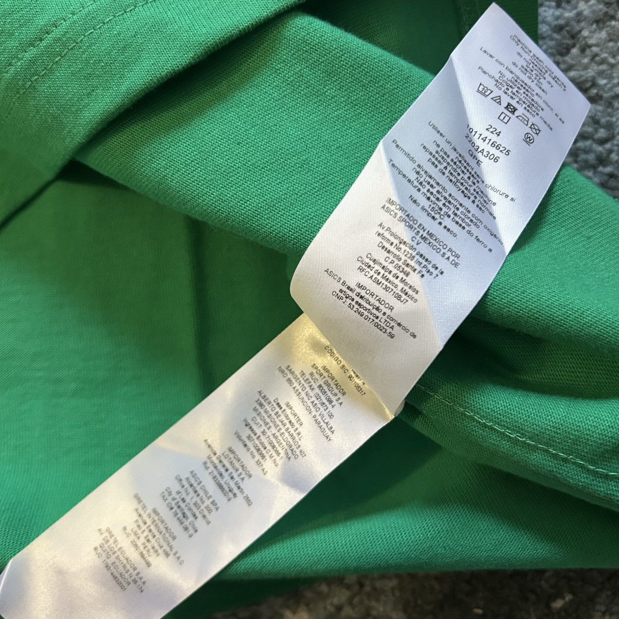 Asics × Kiko Kostadinov ASiCS NOVALiS WiDE BOXY CROPPED BiXANCE TEE PARAKEET GREEN Size US L / EU 52-54 / 3 - 11 Thumbnail