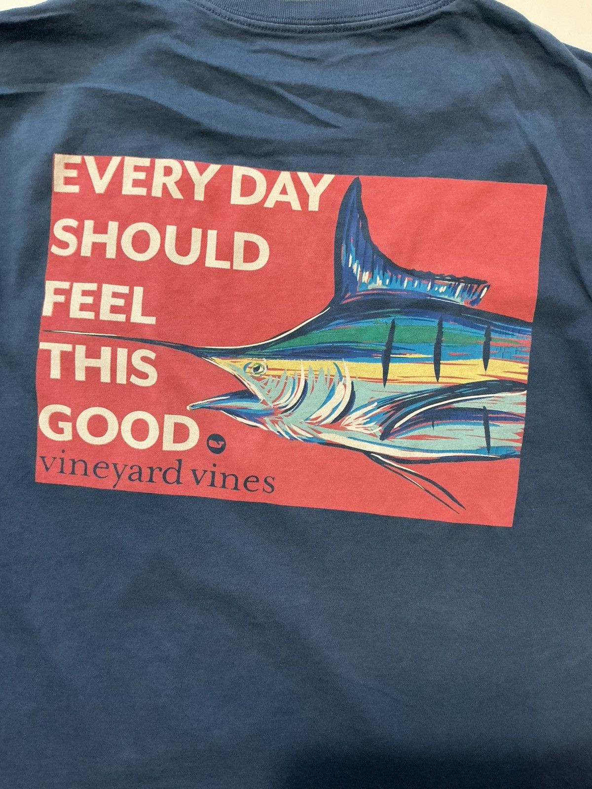 Vineyard Vines Vineyard Vines Everyday Feel This Good Swordfish T-Shirt Size US S / EU 44-46 / 1 - 8 Thumbnail