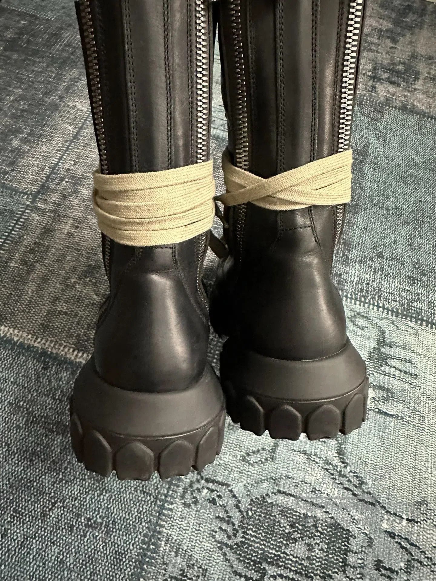 Rick Owens Rick Owens Octopus Strap Combat Boots. Size US 8 / IT 38 - 6 Thumbnail
