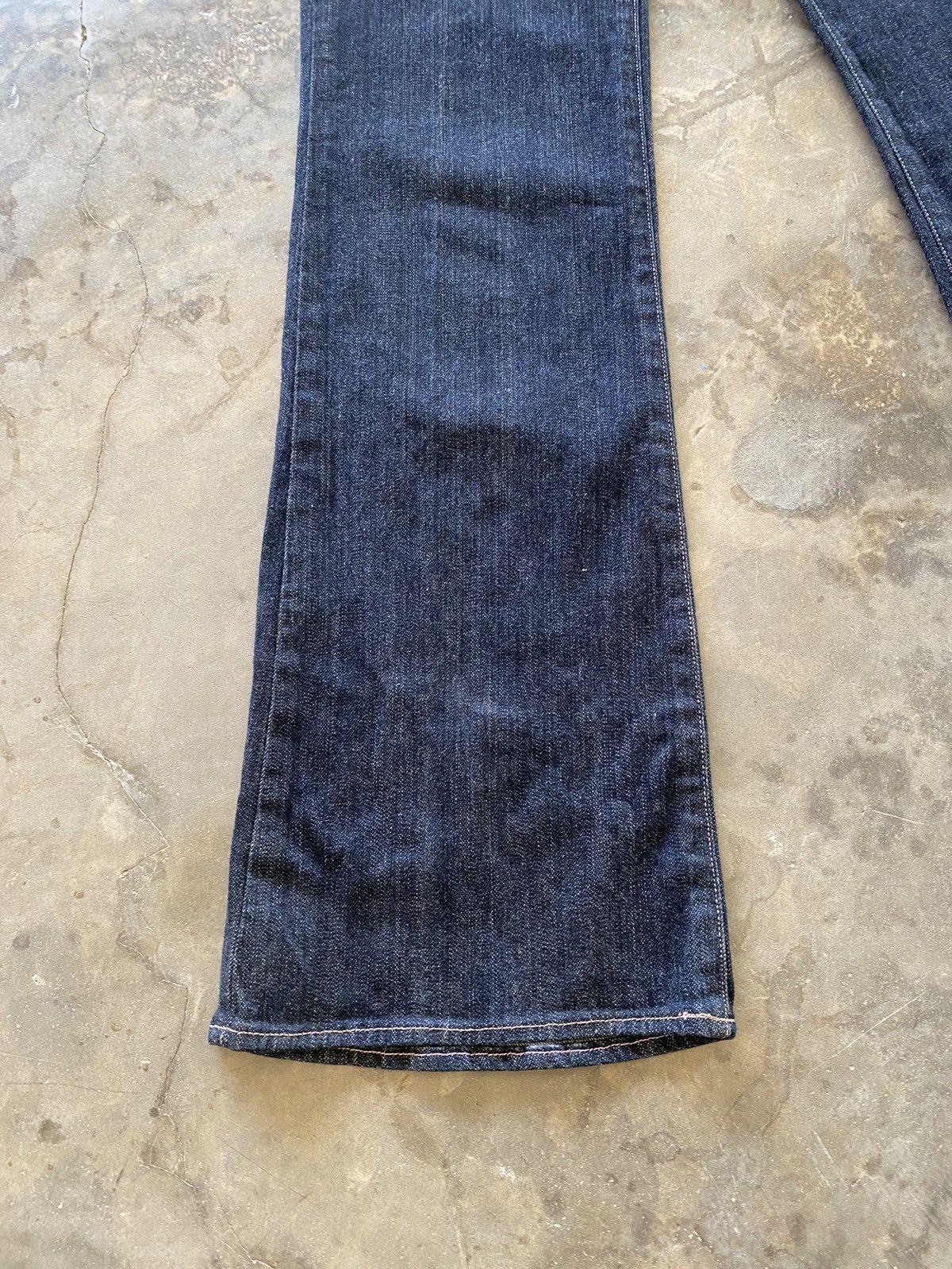 Blue Blue Japan × Hysteric Glamour × Japanese Brand Flare Jeans Crystal Sylph Blue Denim Size 28" / US 6 / IT 42 - 3 Thumbnail