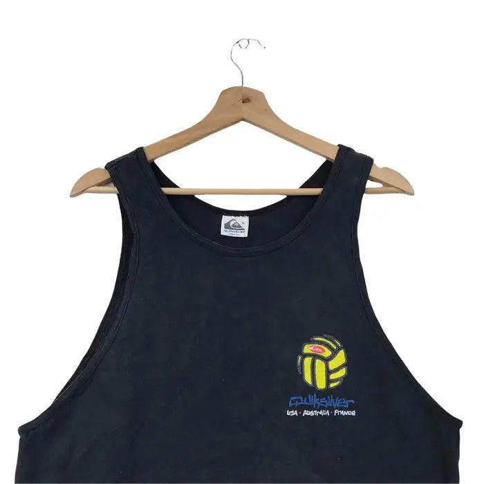 Quiksilver Vtg 90’ QUIKSILVER SURFING Made In USA Tank Top Tee Shirt Size US XL / EU 56 / 4 - 2 Thumbnail