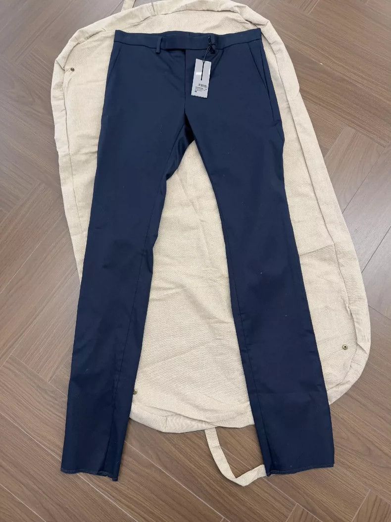 Dior Dior Mid-waist Cotton Straight Pants 46 Size - dmc Size US 31 - 1 Thumbnail