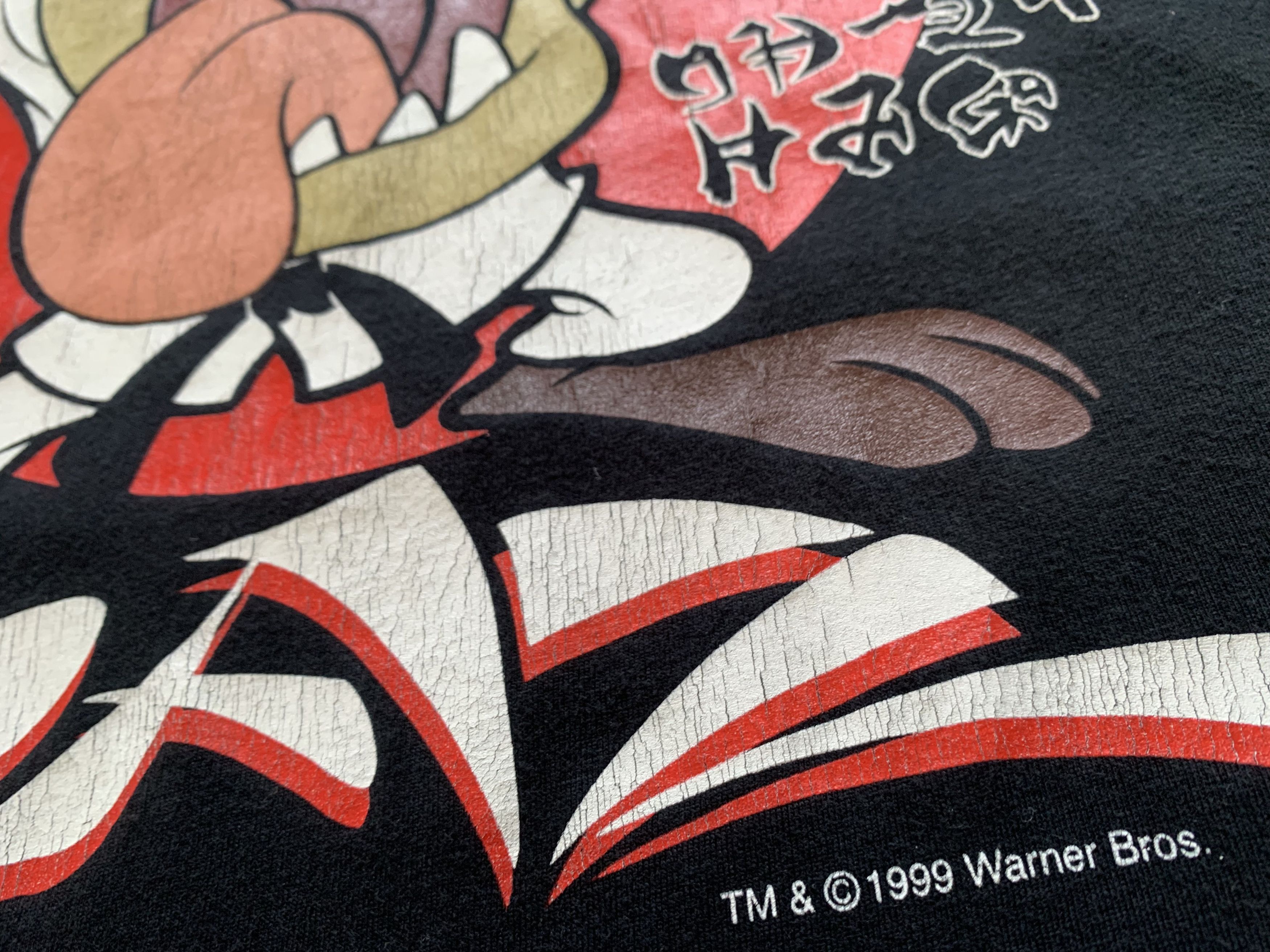 Cartoon Network × Vintage × Warner Bros Rare Warner Bros Looney Tunes TAZ T Shirt 1999 Size US M / EU 48-50 / 2 - 5 Thumbnail