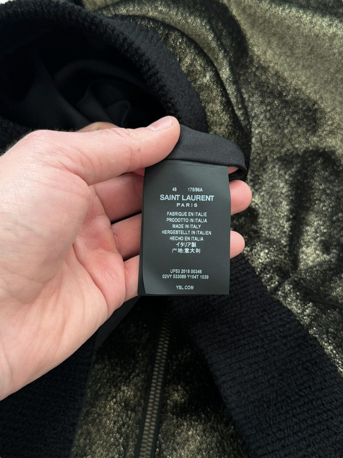 Saint Laurent Paris 2018 Gold Velvet Velour Western Teddy Jacket Size US M / EU 48-50 / 2 - 8 Thumbnail