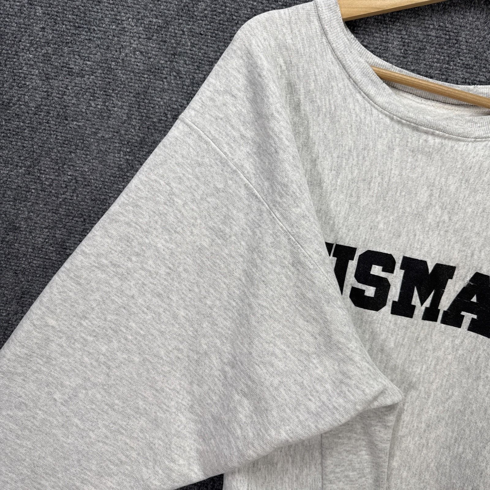 Champion Vintage USMA Sweatshirt Mens XL Gray 70s Reverse Weave West Size US XL / EU 56 / 4 - 8 Thumbnail