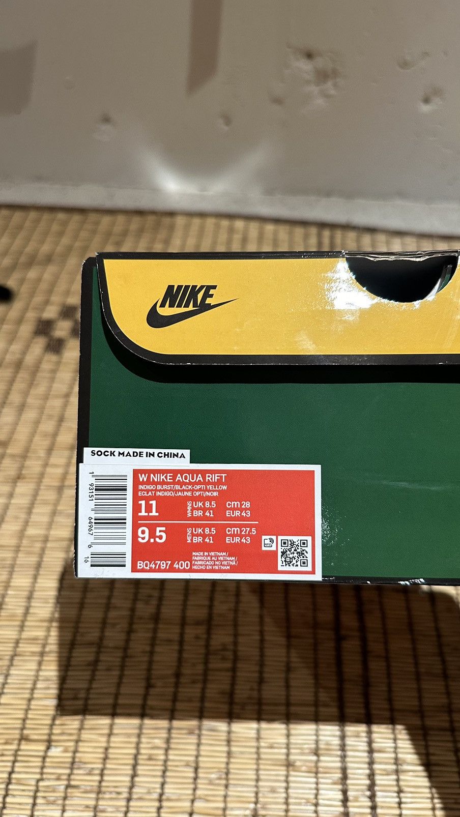Nike Aqua Rift « Multicolor » Size US 9.5 / EU 42-43 - 10 Thumbnail