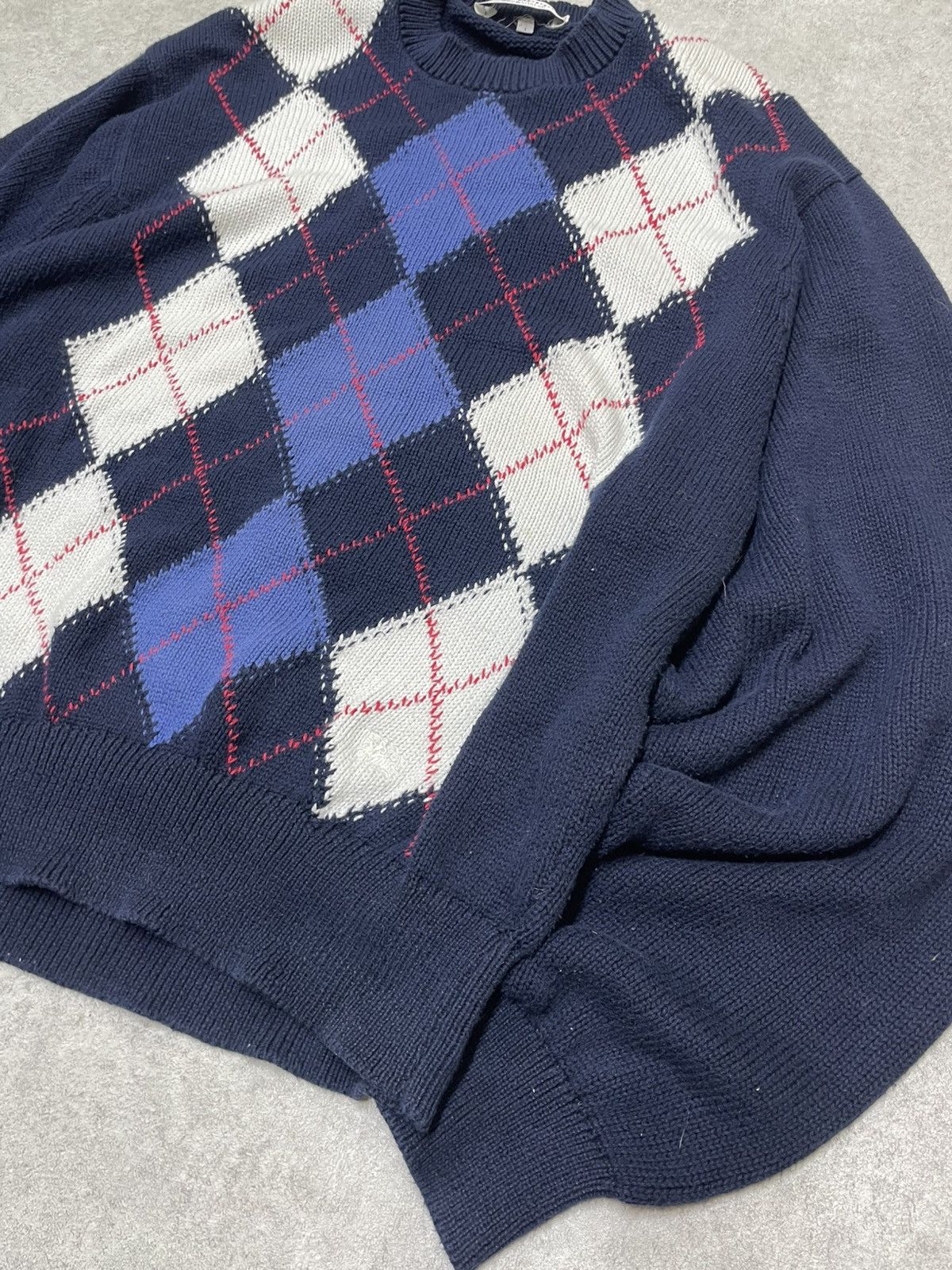 Burberry Vintage Burberry Wool Sweater – Faded Heritage Classic Size US L / EU 52-54 / 3 - 8 Thumbnail