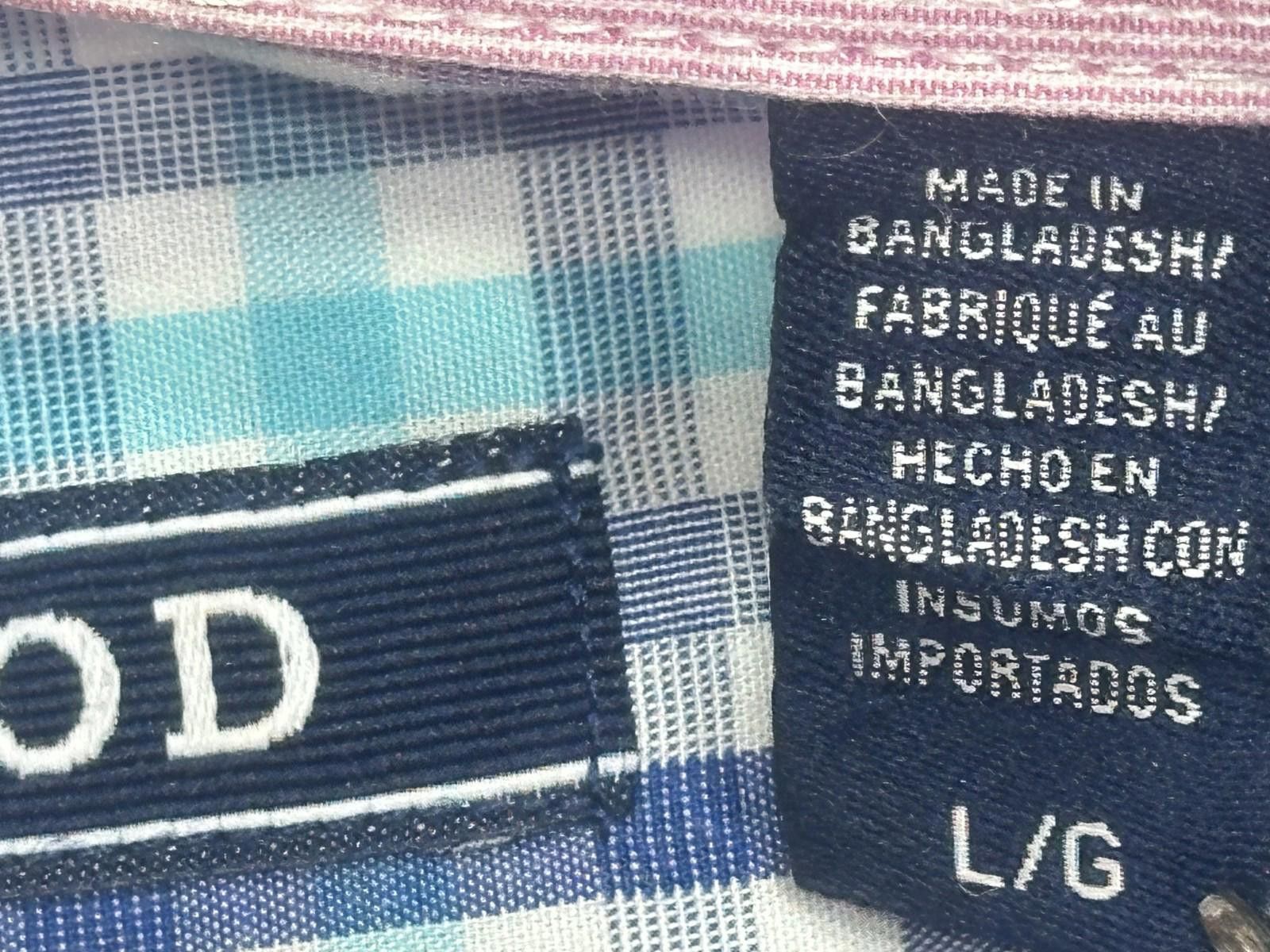 Izod Izod Premium Essentials Oxford Button Up Multicolored Mens L Size US L / EU 52-54 / 3 - 8 Thumbnail