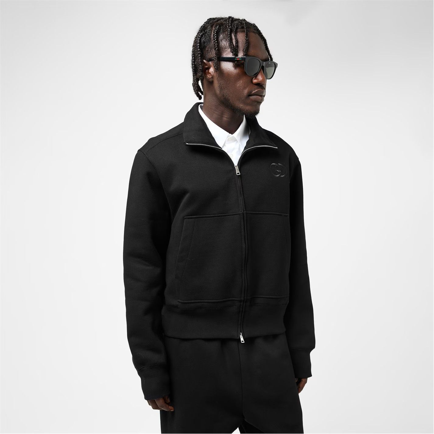 Gucci o1g2r1mq0426 Zip Sweatshirts in Black Size US M / EU 48-50 / 2 - 3 Thumbnail