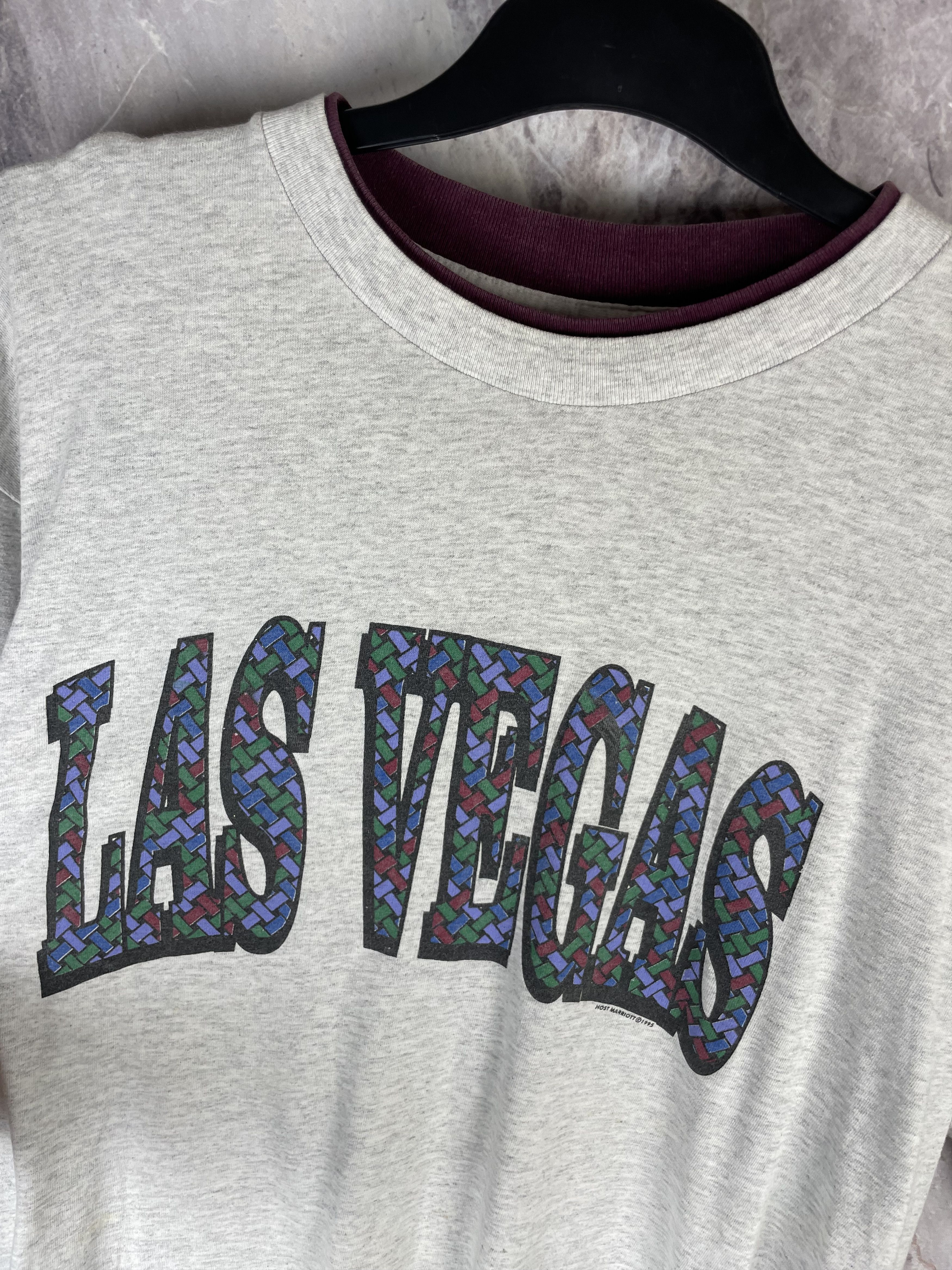 Vintage Vintage 1995 Las Vegas Tee Size US XL / EU 56 / 4 - 3 Thumbnail