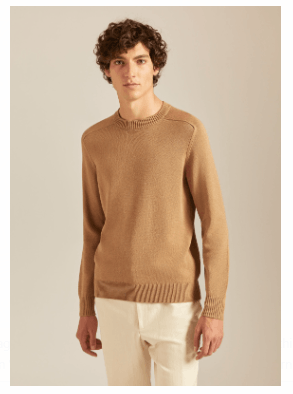 Loro Piana o1srvl11e0424 Girocollo Warwik Sweatshirt in Brown Size US S / EU 44-46 / 1 - 5 Thumbnail