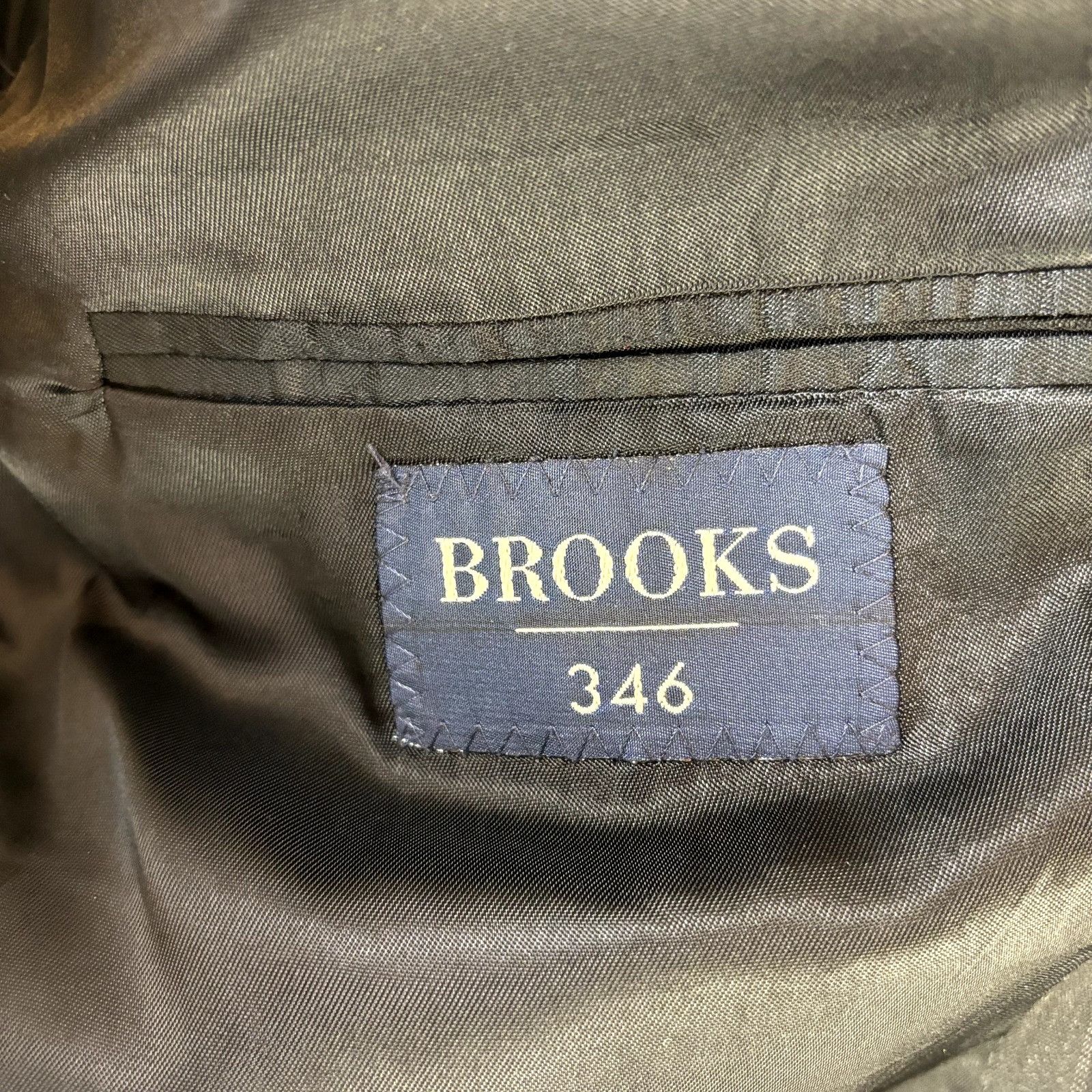 Brooks Brothers Brooks Brothers Men's 41R Striped Wool 2 Piece Suit With Dre Size 40R - 6 Thumbnail