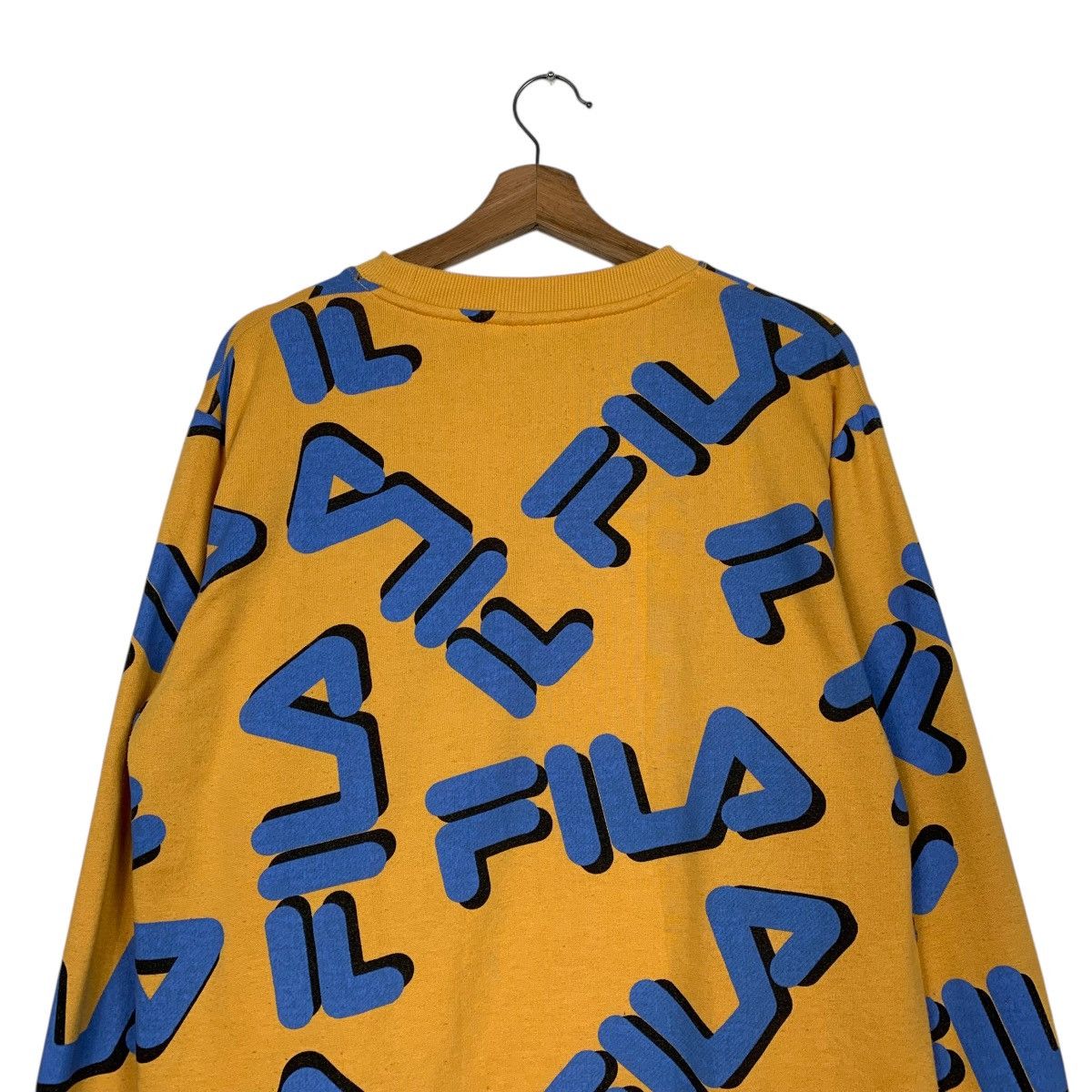 Fila Fila Fullprint Crewneck Sweatshirt Size US M / EU 48-50 / 2 - 8 Thumbnail
