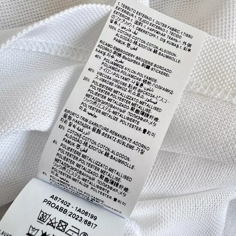 Versace White polo shirt