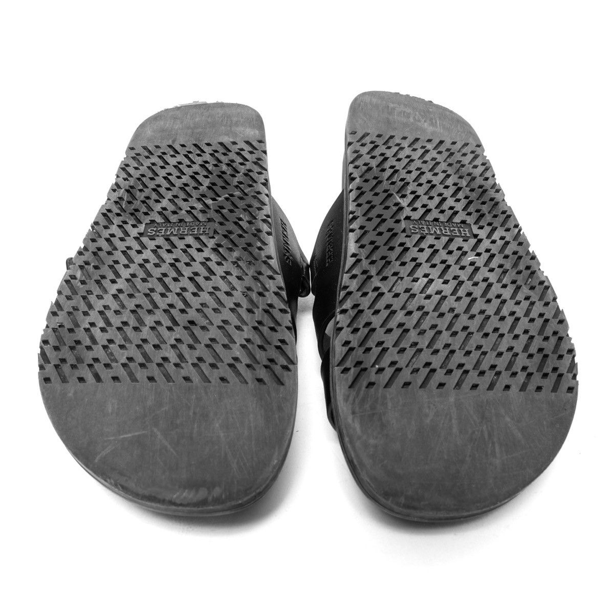 Hermes Chypre Sandal Calfskin Black Size US 9 / EU 42 - 7 Thumbnail
