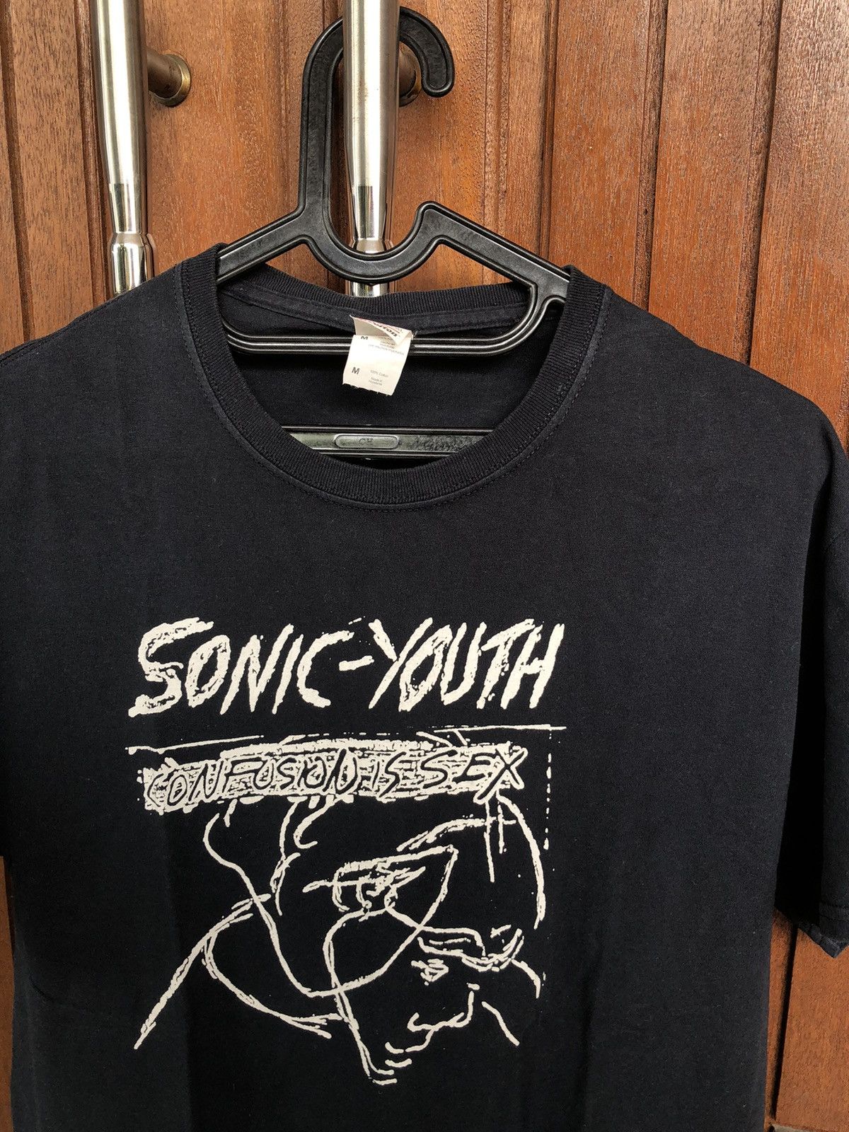 Band Tees × Vintage Y2K SONIC YOUTH - Confusion is Sex Size US M / EU 48-50 / 2 - 2 Thumbnail