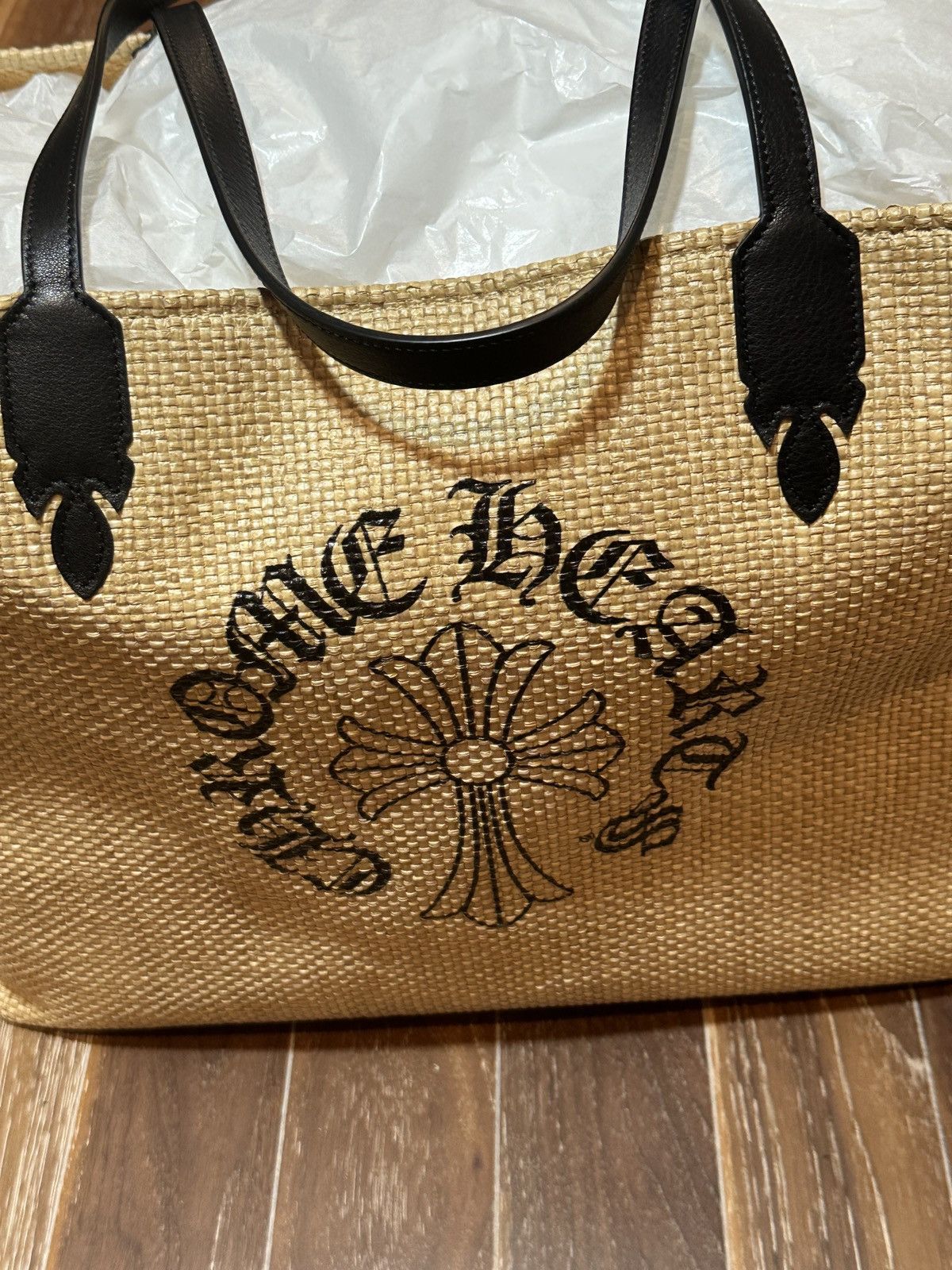 Chrome Hearts Chrome Hearts Cross Logo Beach Bag Tote Size ONE SIZE - 4 Thumbnail