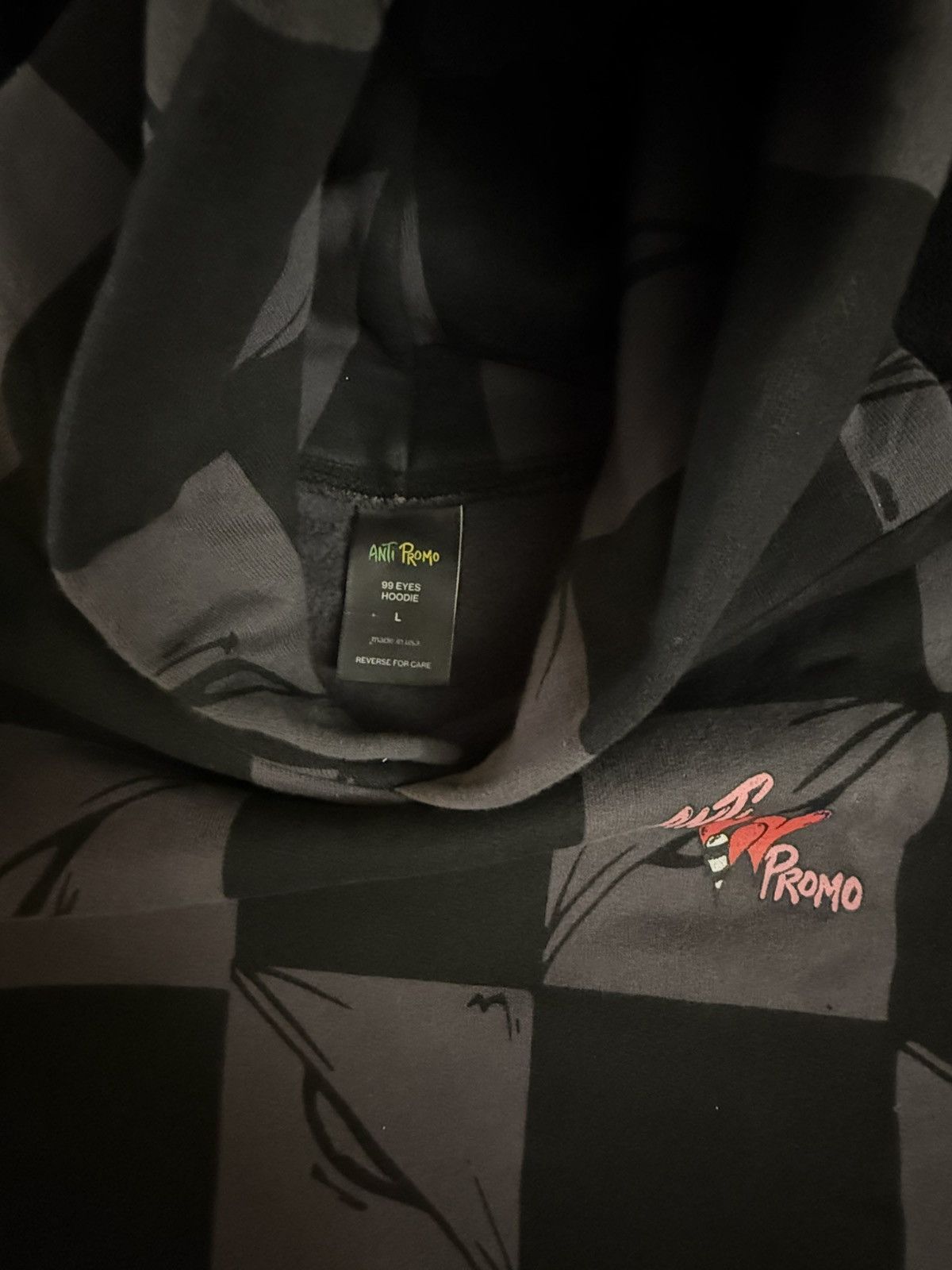 Chrome Hearts Chrome Hearts x Matty Boy “Anti Promo 99 Eyez Flame” Hoodie Size US L / EU 52-54 / 3 - 4 Thumbnail