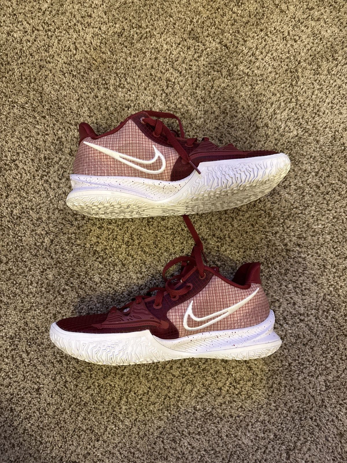 Nike Nike Kyrie Low 4 Maroon Size US 9.5 / EU 42-43 - 5 Thumbnail