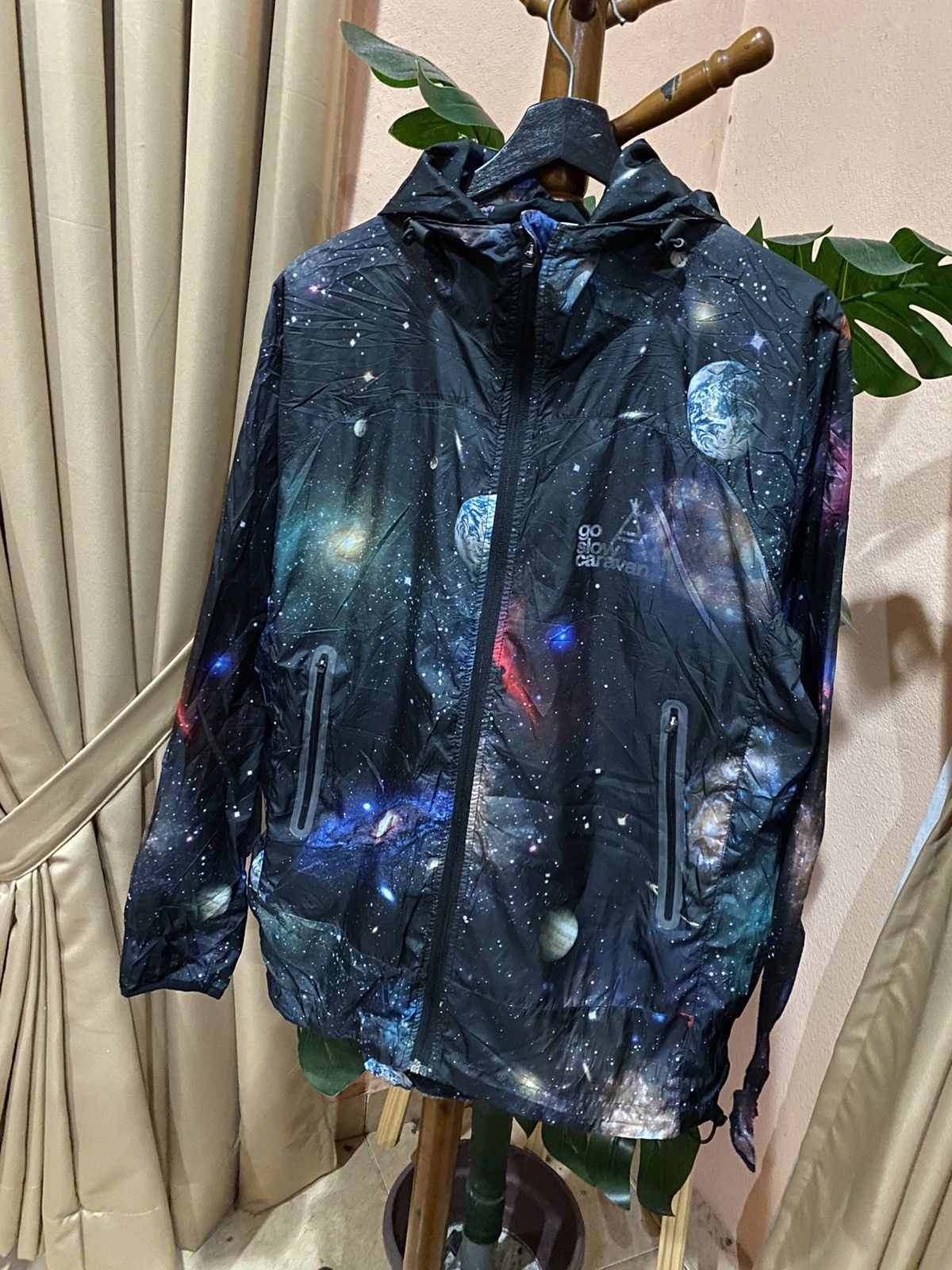 go slow caravan Go Slow Caravan Galaxy Print Jacket SpaceInspire Lightweight Size US L / EU 52-54 / 3 - 2 Thumbnail