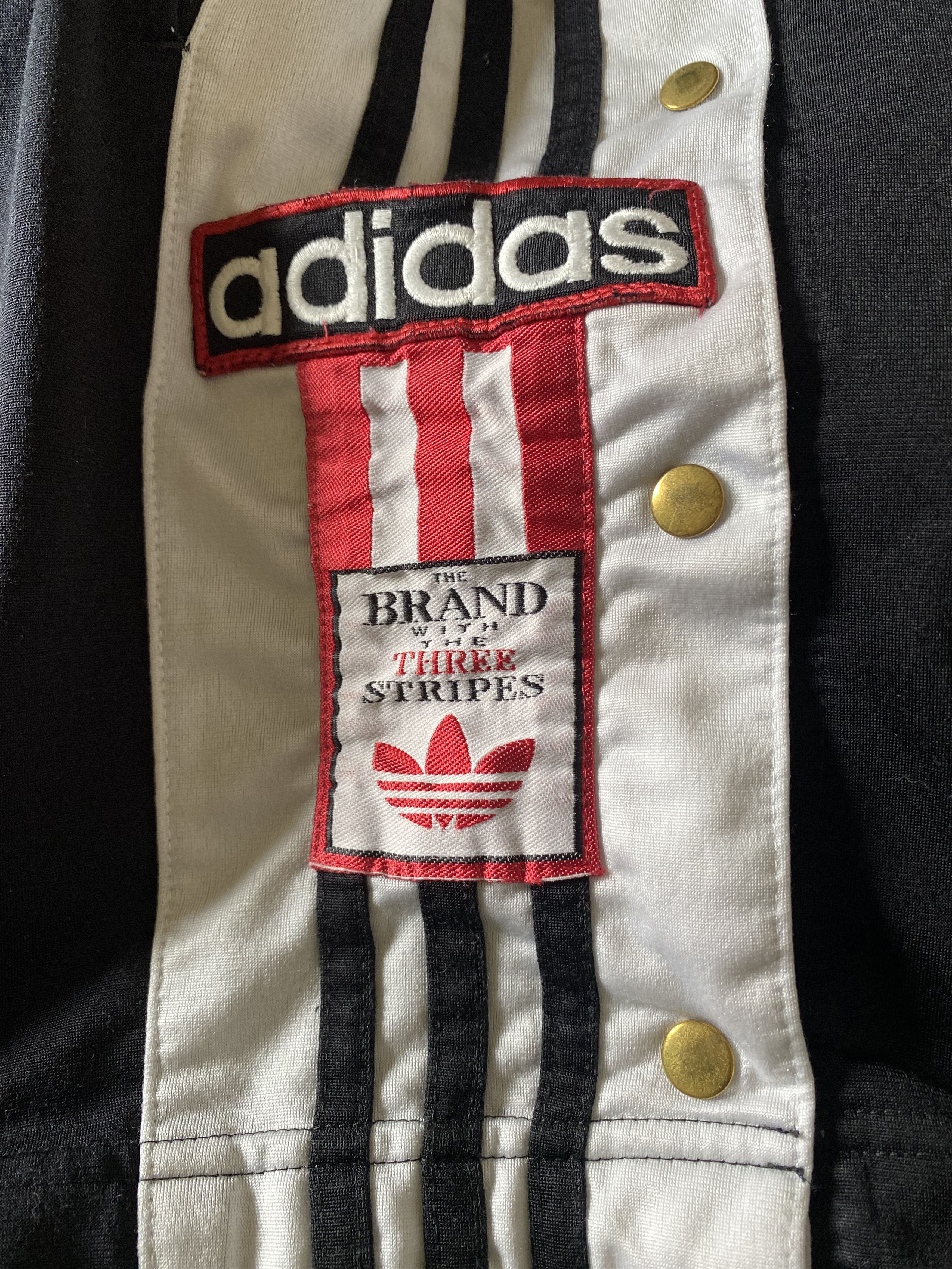 Adidas Vintage retro men's Adidas shorts - green - M - UNIQUE Size US 38 / EU 54 - 3 Thumbnail