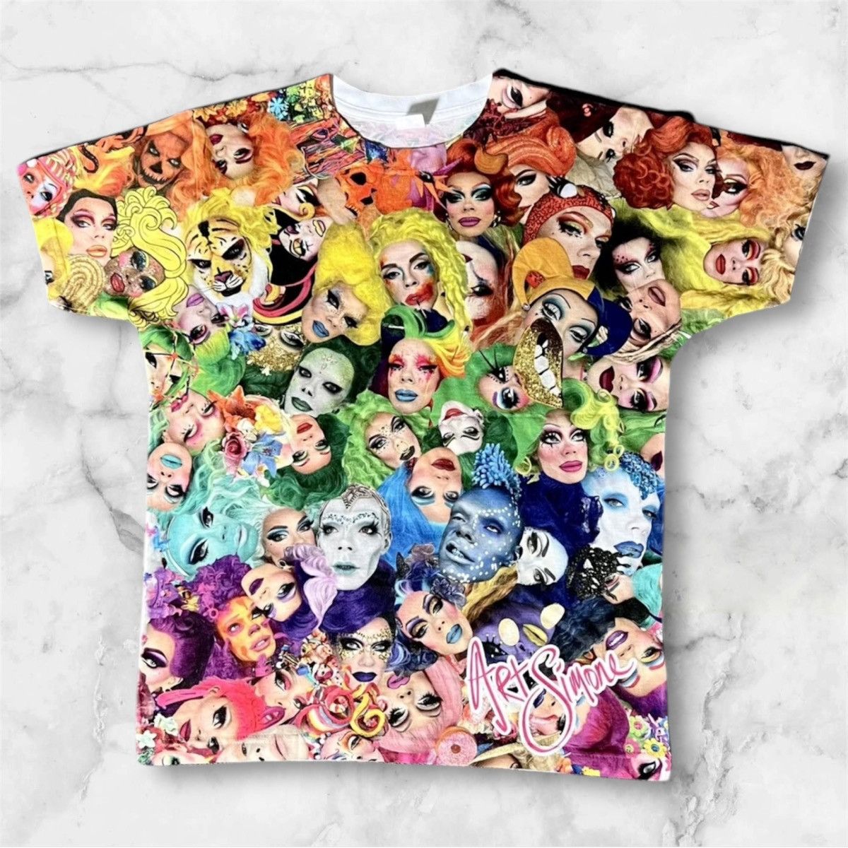 Japanese Brand Art Simons feat RuPaul's All 5 stars cast members!! Size US S / EU 44-46 / 1 - 2 Thumbnail