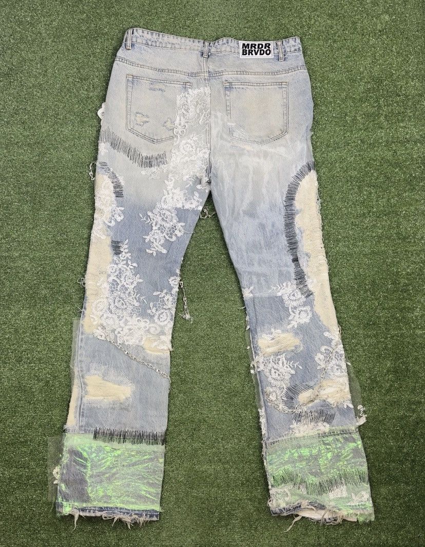 Who Decides War Who Decides War Affinity WDW Denim Jeans 36x36 Ev Bravado Size US 36 / EU 52 - 2 Thumbnail