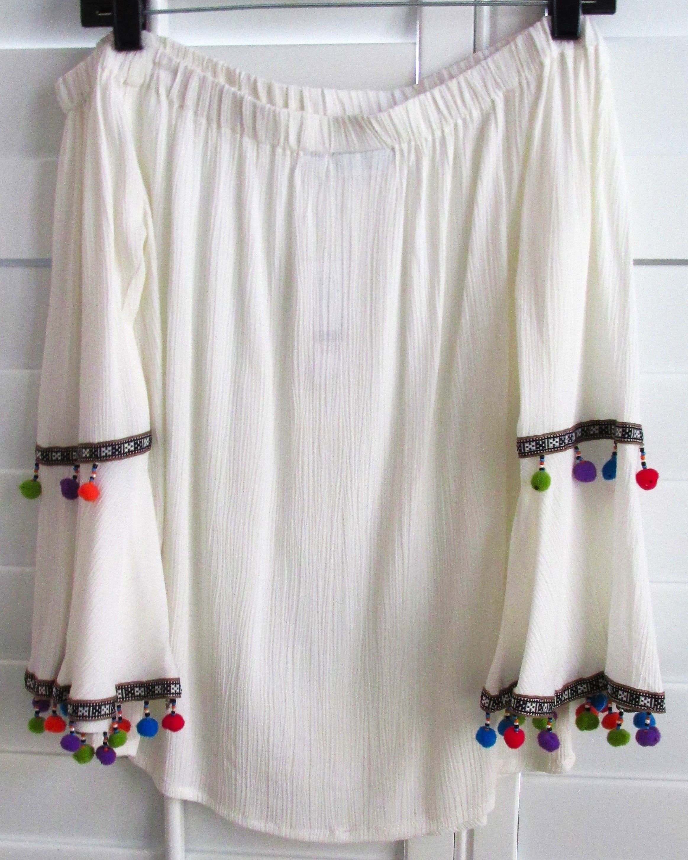 Other New York & Co.(NWT) Women's Off Shoulder Blouse Size Medium Size M / US 6-8 / IT 42-44 - 6 Thumbnail