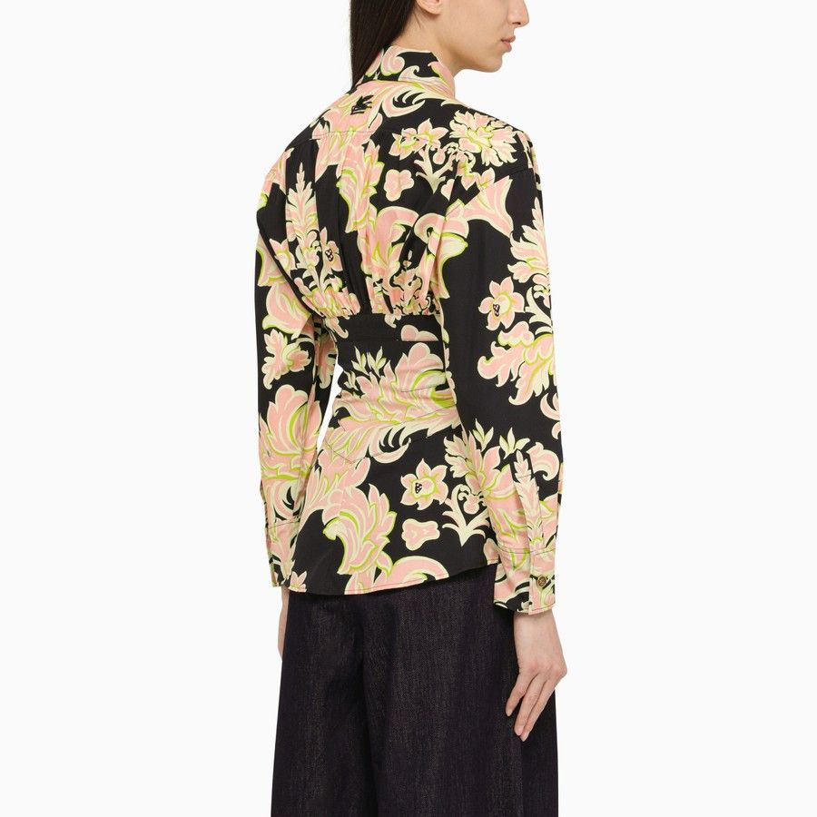 Etro o1d2blof0824 Cotton Venus Print Shirt in Multicolor Size S / US 4 / IT 40 - 3 Thumbnail