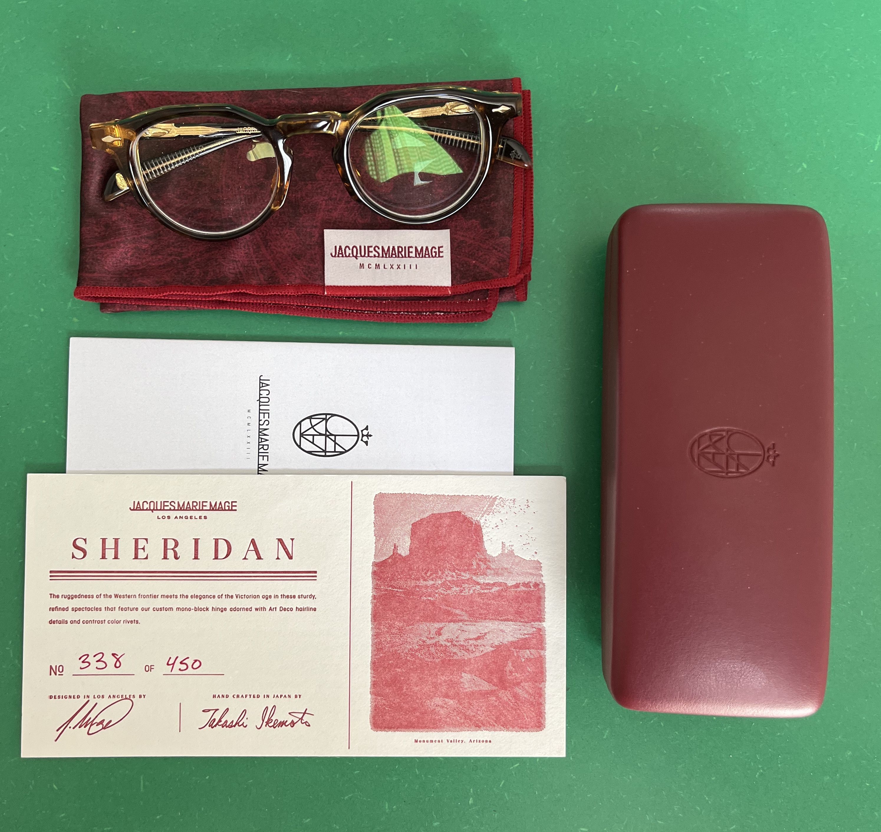 Jacques Marie Mage SHERIDAN OPTICAL FRAMES Grailed