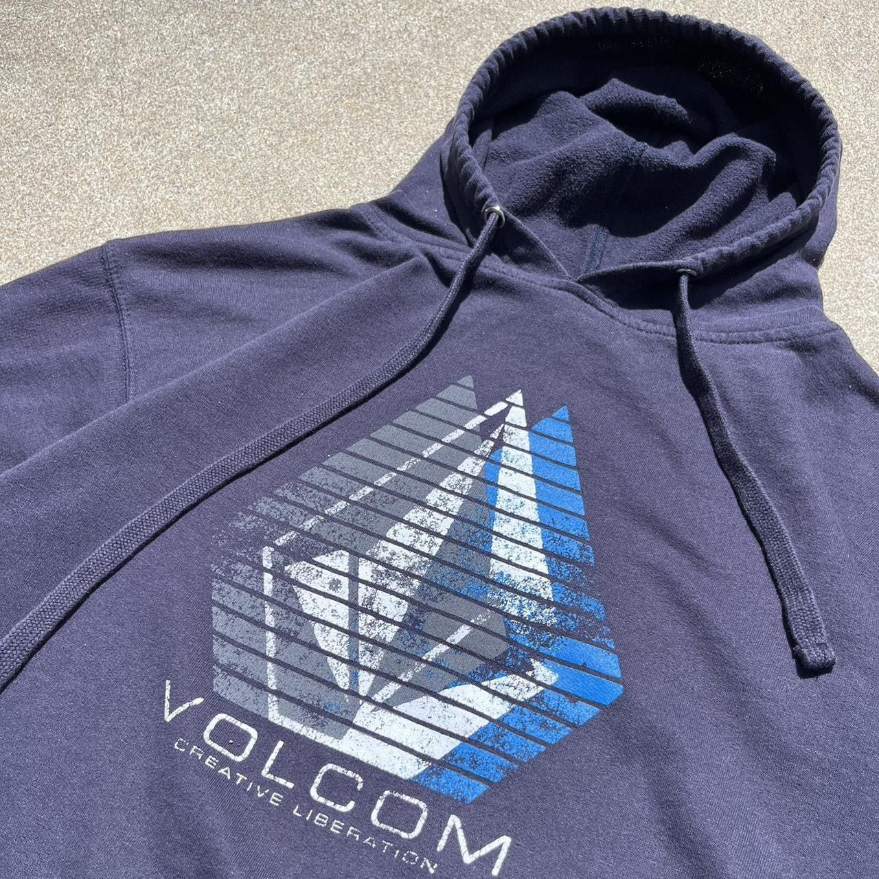 Vintage × Volcom Vintage Volcom Stone Logo Hoodie XL Y2K Skatewear Size US XL / EU 56 / 4 - 1 Thumbnail
