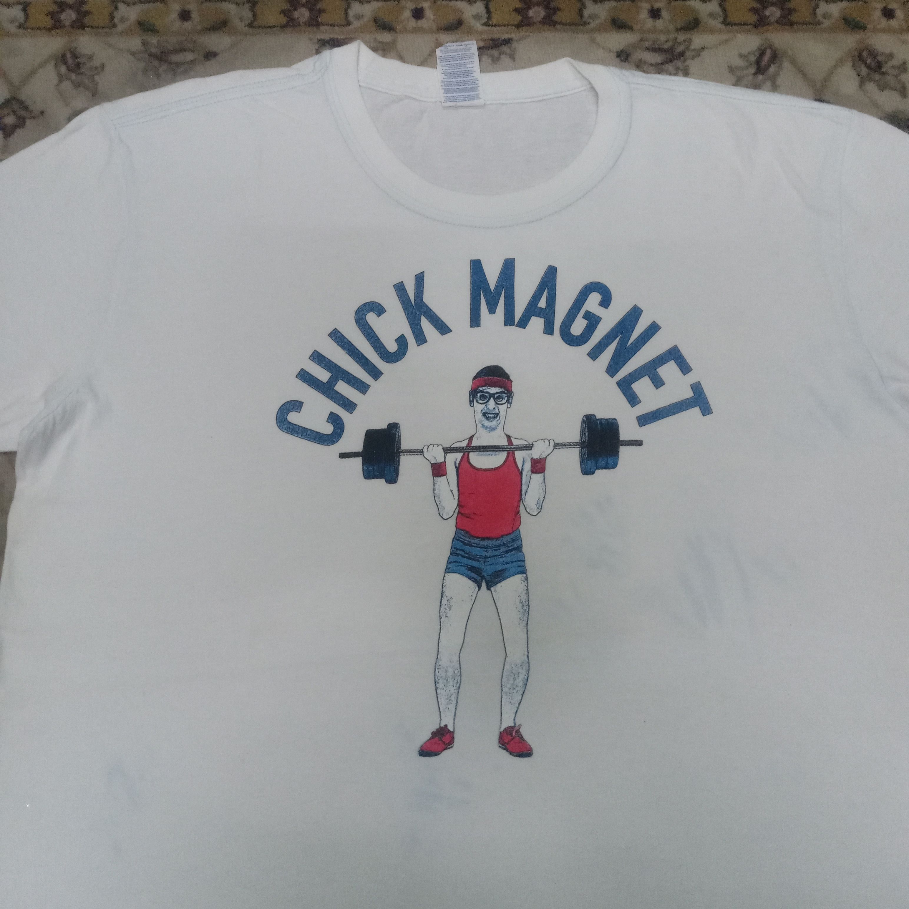 Gildan Rare tshirt Chick Magnet movie promo blrach Tee Comedy Size US L / EU 52-54 / 3 - 1 Thumbnail