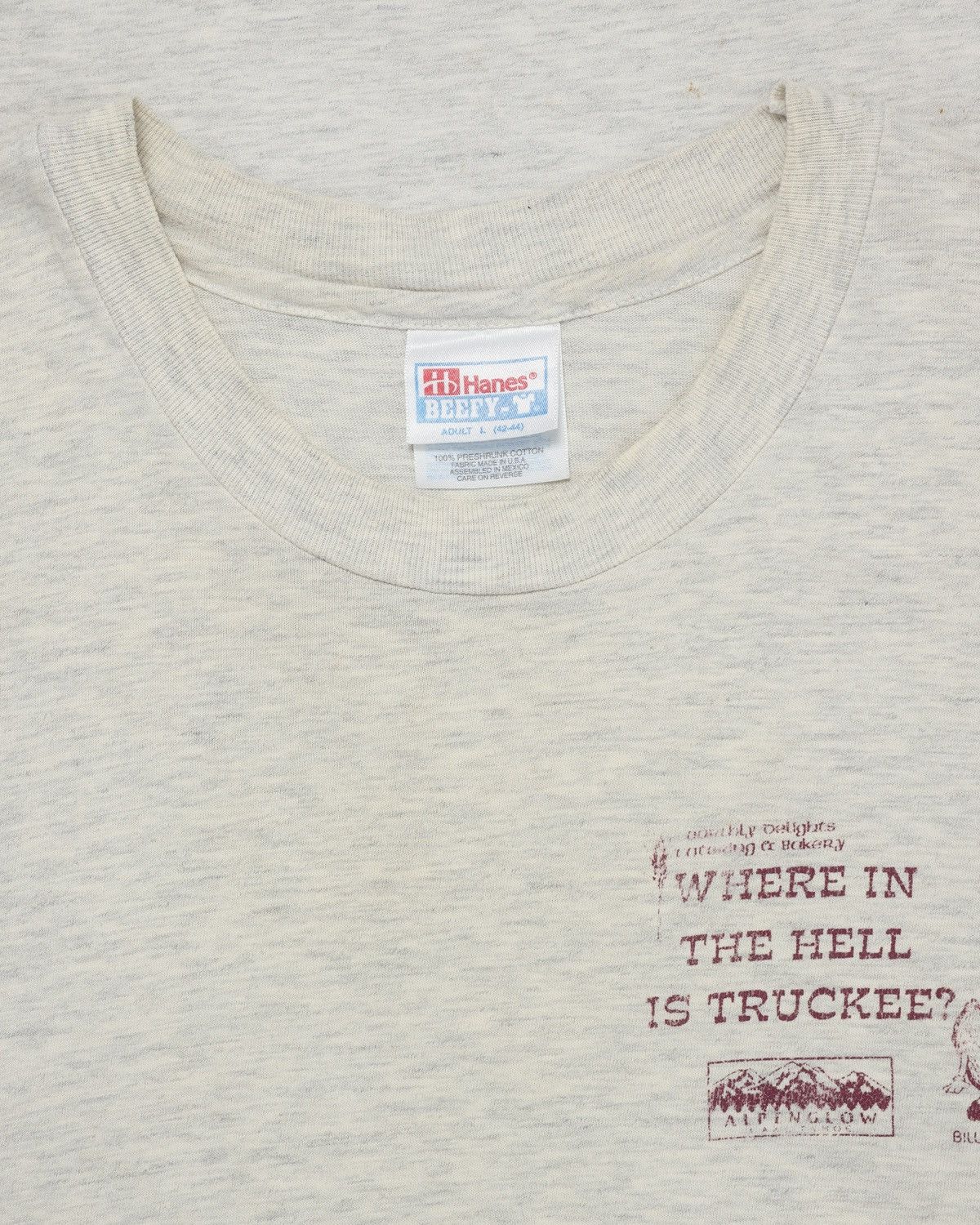 Vintage Trashed faded “Where in the Hell is Truckee?” 30K Run - erd Size US M / EU 48-50 / 2 - 3 Thumbnail
