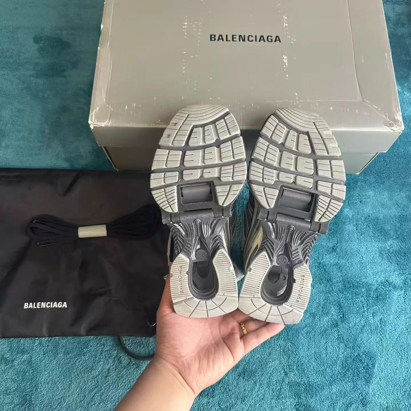 Balenciaga Balenciaga Xpander Gray 36 Unworn Size US 5.5 / IT 35.5 - 5 Thumbnail