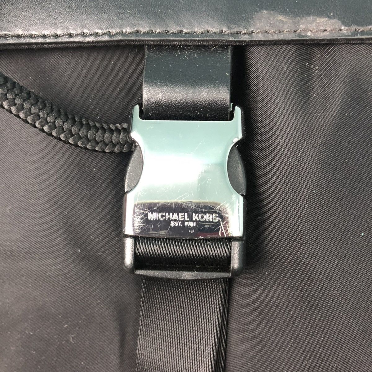 Michael Kors ‼️YES‼️ AUTHENTIC MICHAEL KORS NYLON LEATHER BACKPACK Size ONE SIZE - 7 Thumbnail