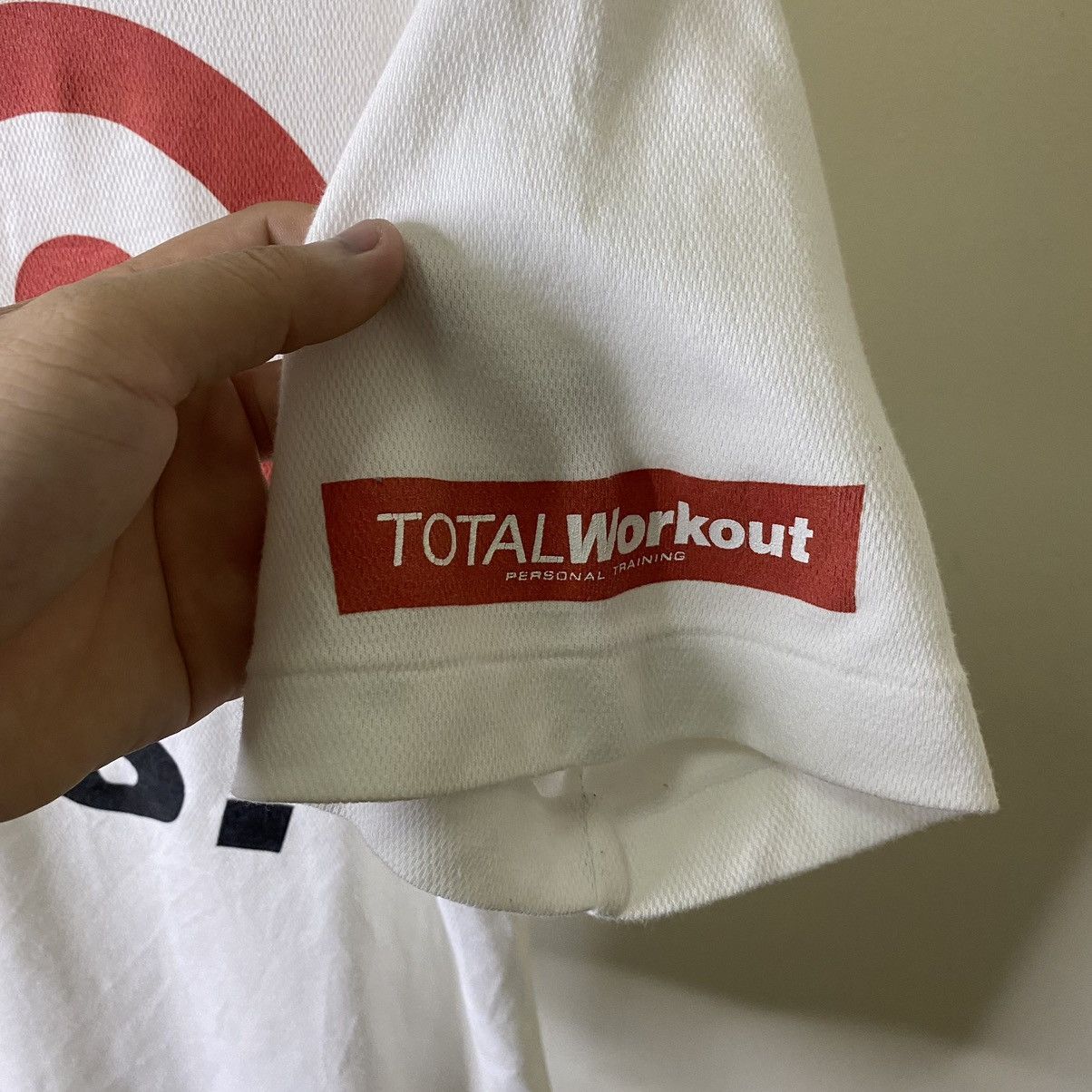 Nike Vintage 2000s Nike Total Work Out Personal Training Tee Size US L / EU 52-54 / 3 - 4 Thumbnail