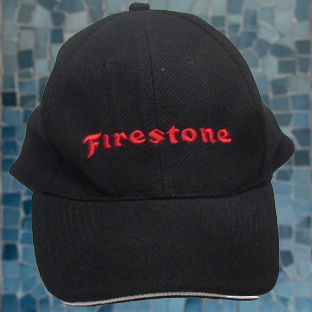 Vintage Firestone Baseball Cap Adjustable Strap Back Black Men Adults Adjustable Black Firestone Cap Cap Read Desc. Size ONE SIZE - 1 Thumbnail