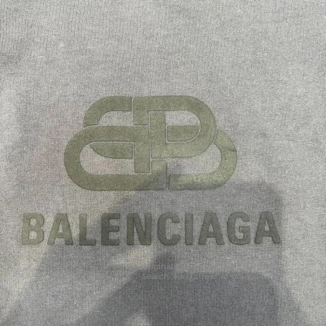 Balenciaga Balenciaga Lock Buckle Flocked Logo Turtleneck. Size XS / US 0-2 / IT 36-38 - 3 Thumbnail