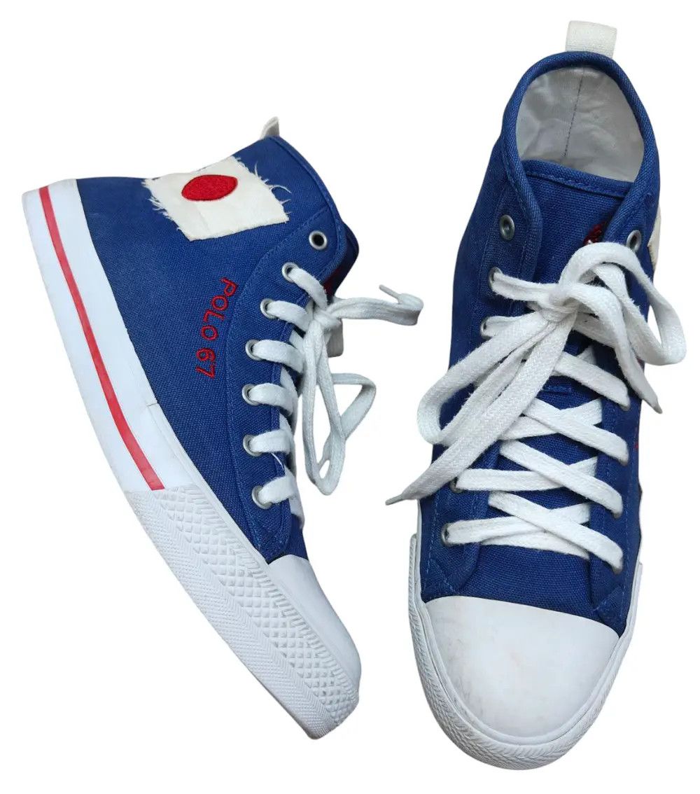 Edition Japan Polo Ralph Lauren High Cut Sneakers Size US 8.5 / EU 41-42 - 1 Thumbnail