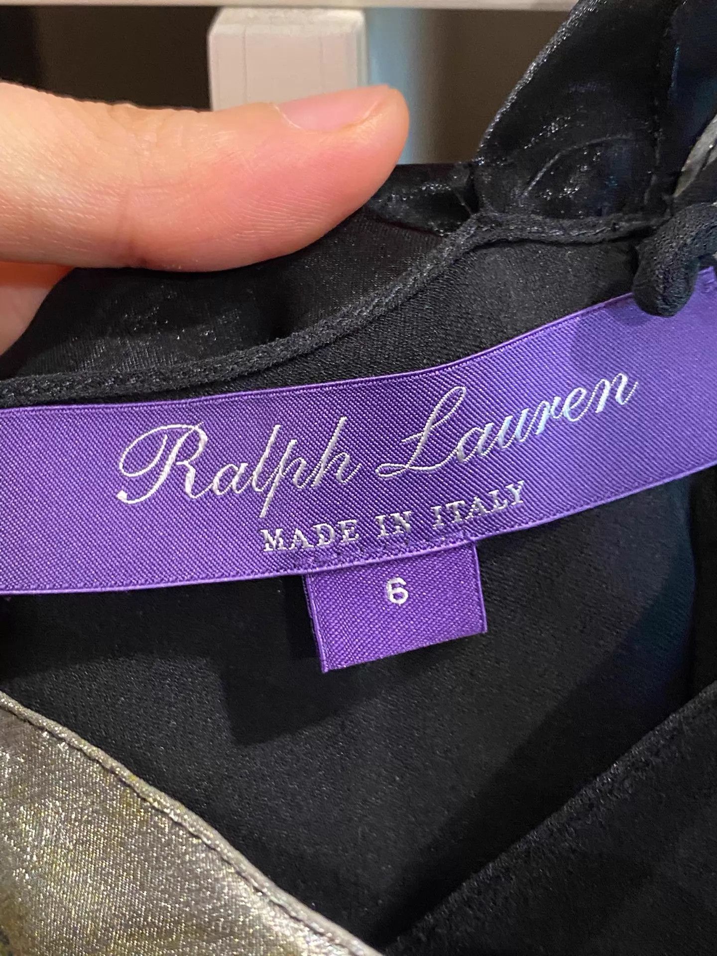 Polo Ralph Lauren Ralph Lauren Purple Label Runway Dress, Size 6, Lustrous Size M / US 6-8 / IT 42-44 - 3 Thumbnail