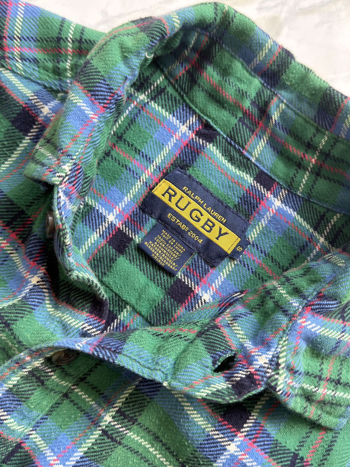 Pyrex Vision Pyrex Polo Rugby Flannel Size US S / EU 44-46 / 1 - 9 Thumbnail