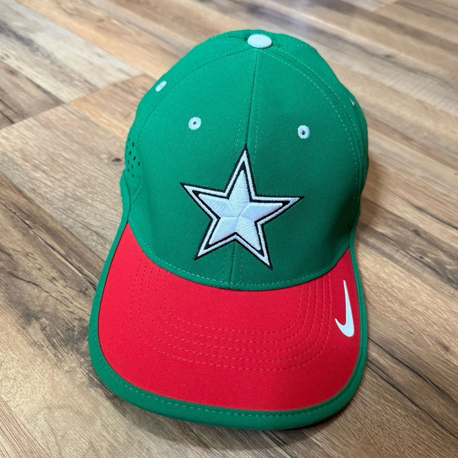 Nike 2013 Nike Dallas Cowboys Legacy 91 Dri-Fit 6 Panel Hat Size ONE SIZE - 2 Thumbnail